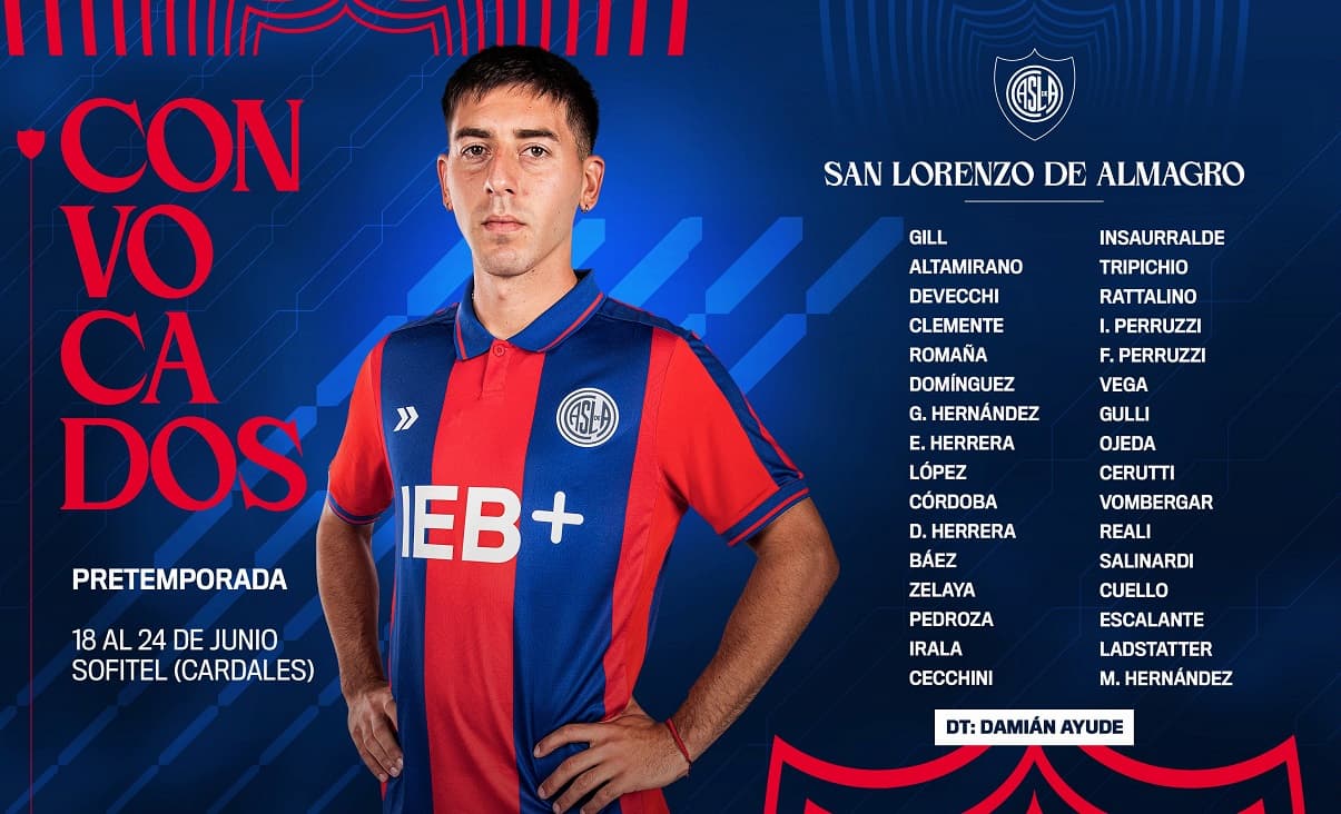 convocados pretemporada cardales