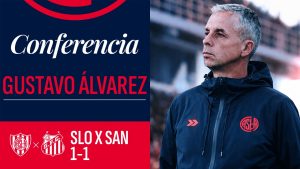 (VIDEO) La palabra de Gustavo Álvarez tras el partido ante Santos