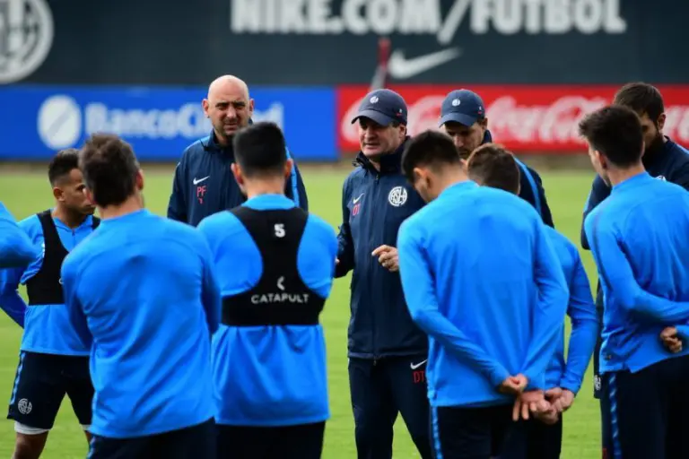 Entrenamiento san lorenzo