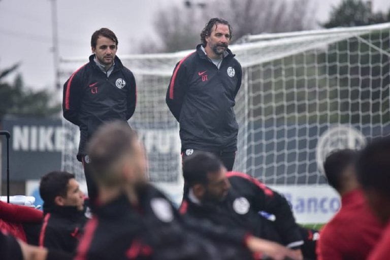 Juan Antonio Pizzi entrenamiento San Lorenzo