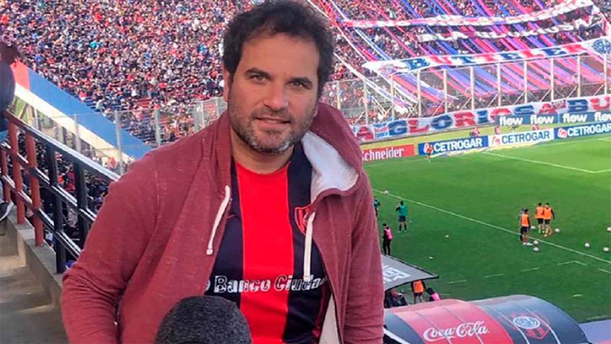 Leandro Goroyesky, tesorero de San Lorenzo. Imagen: Redes sociales (ta)