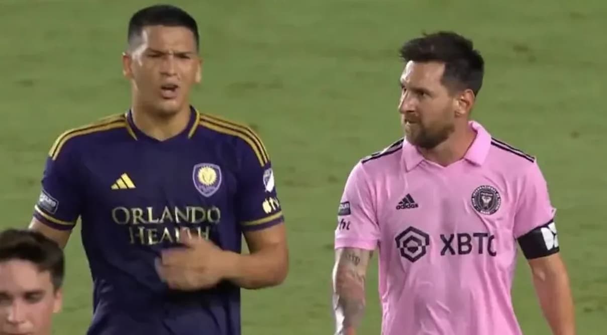 cesar araujo y lio messi