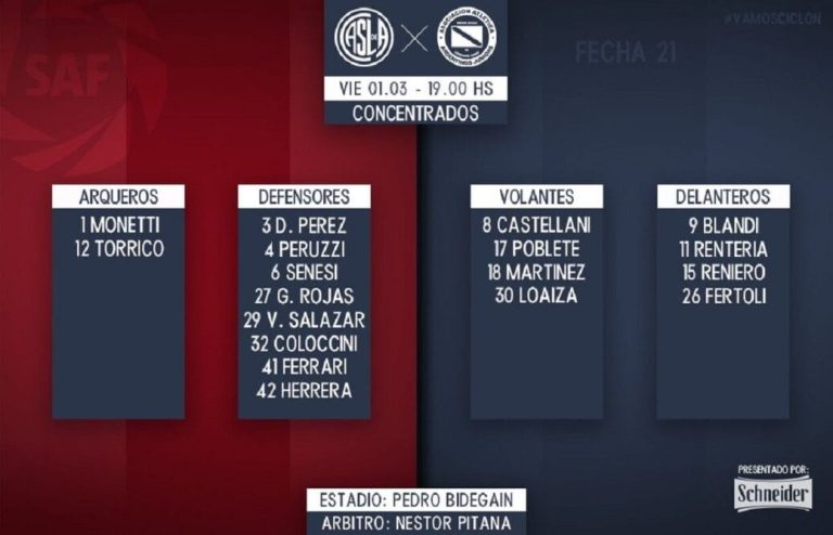 concentrados ante argentinos juniors