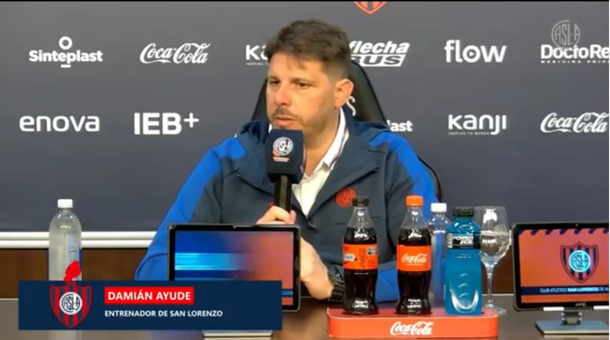 damian ayude en conferencia de prensa