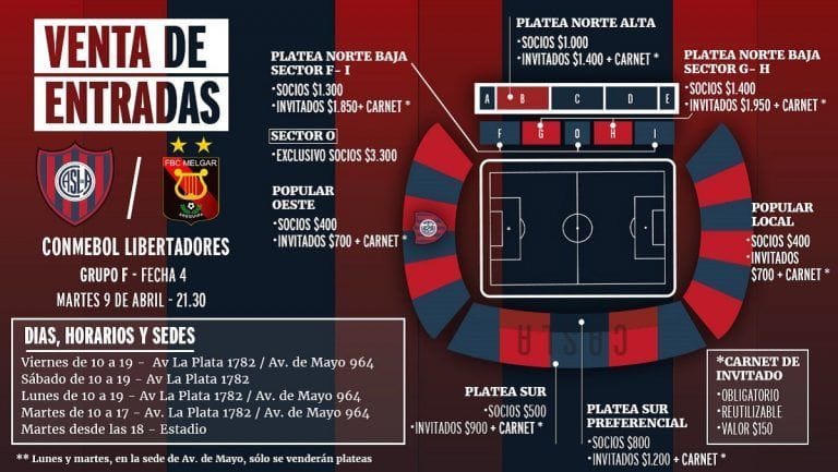 entradas ante melgar libertadores