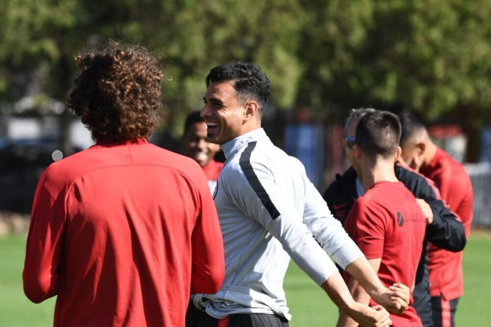 entrenamiento ciudad deportiva