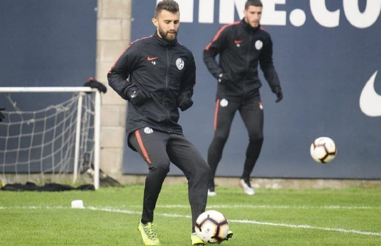 entrenamiento san lorenzo