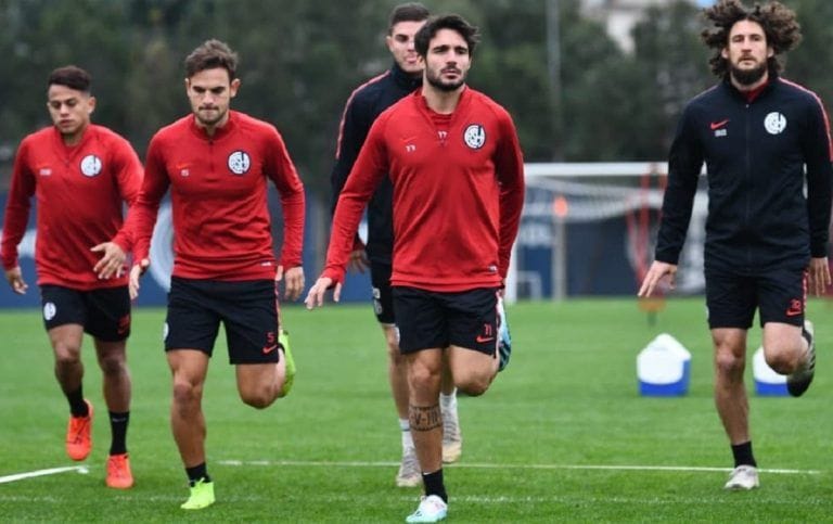 entrenamiento san lorenzo cerro porteño