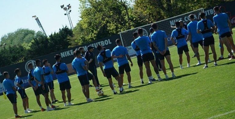 entrenamiento san lorenzo de almagro