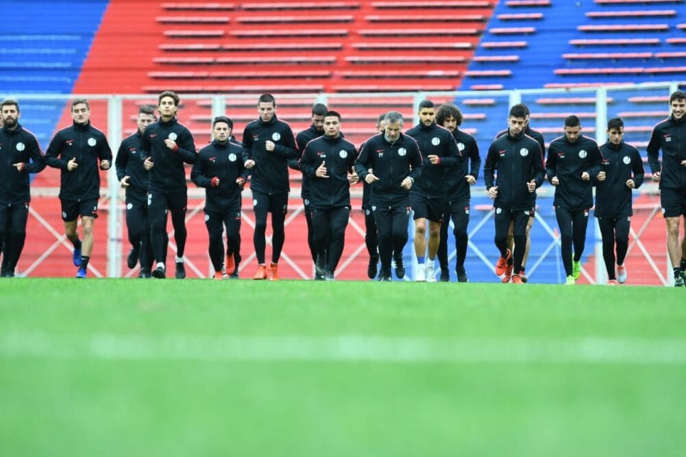 entrenamiento san lorenzo plantel