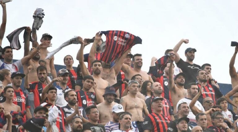 hinchada san lorenzo