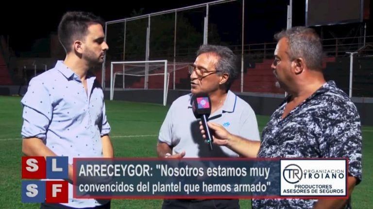 Horacio Arreceygor Vice Presidente en San Lorenzo Sin Fronteras
