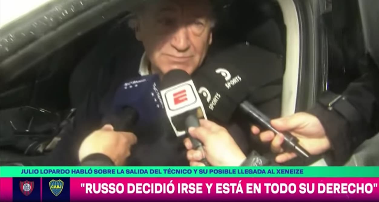 julio lopardo miguel angel russo