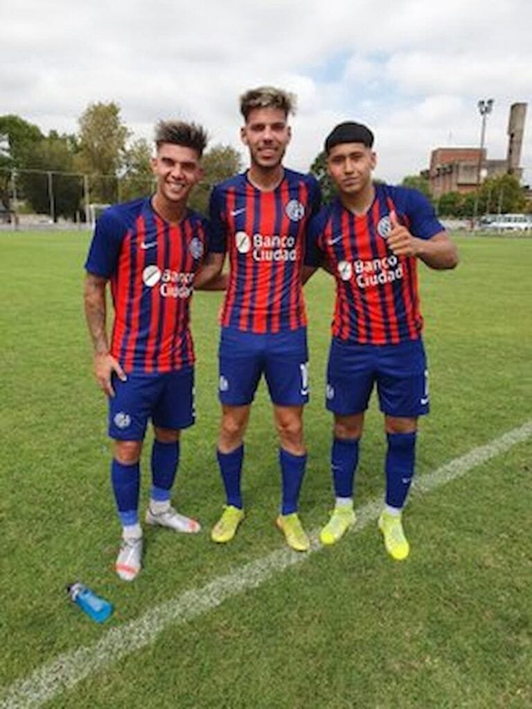 Agustín Martegani, Luis Sequeira y Laureano Cabral