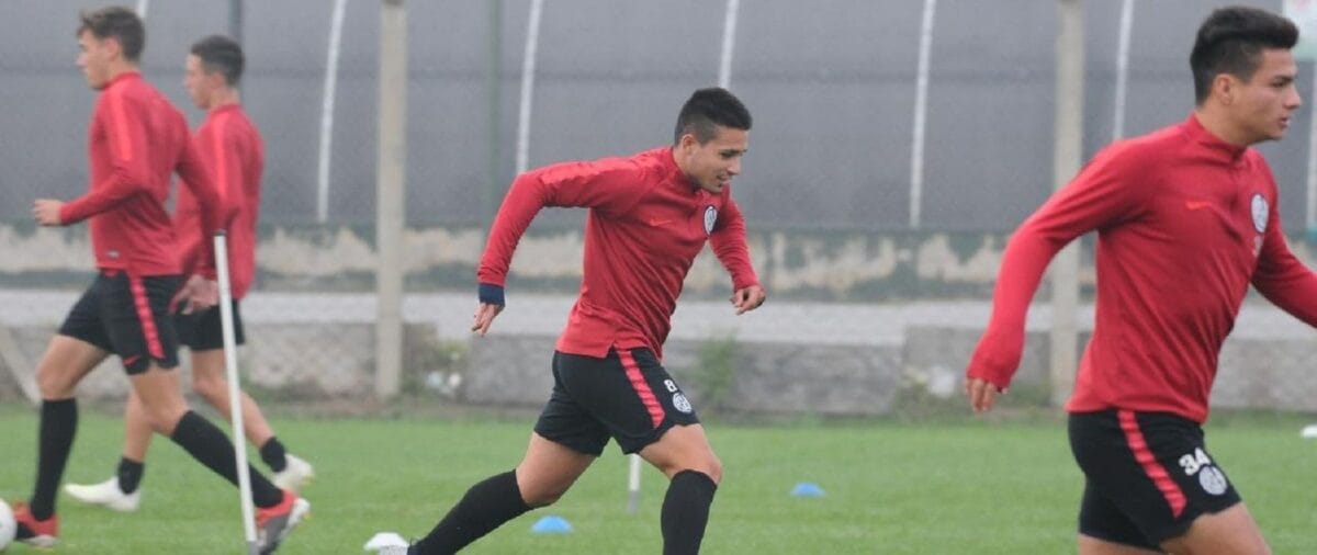 reserva san lorenzo entrenamiento